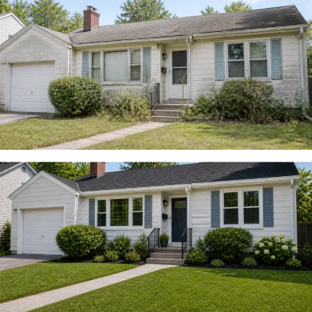Before After